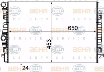 BEHR HELLA SERVICE 8MK 376 901-385