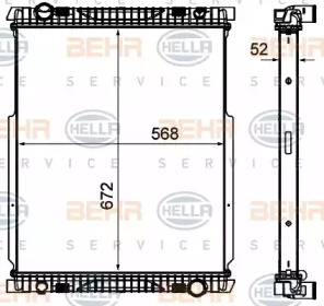 BEHR HELLA SERVICE 8MK 376 906-261 BEHR HELLA SERVICE 8MK 376 906-261