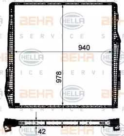 BEHR HELLA SERVICE 8MK 376 906-301