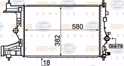 BEHR HELLA SERVICE 8MK 376 910-341