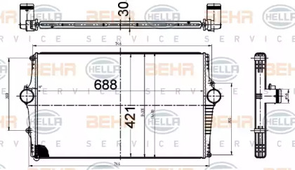 BEHR HELLA SERVICE 8ML 376 988-564 BEHR HELLA SERVICE 8ML 376 988-564