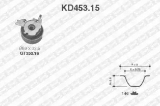 SNR KD453.15