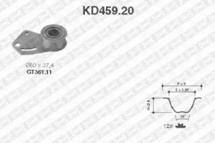 SNR KD459.20