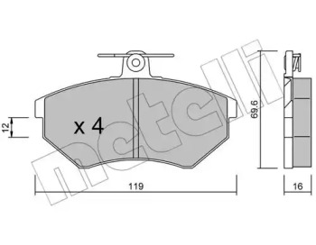 METELLI 22-0050-0