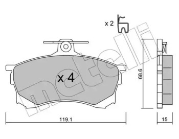 METELLI 22-0250-0