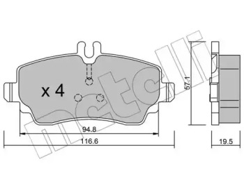 METELLI 22-0310-1