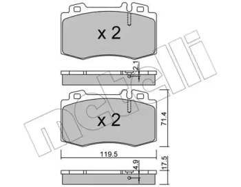 METELLI 22-0563-5