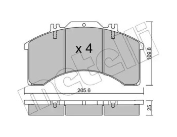 METELLI 22-0580-0