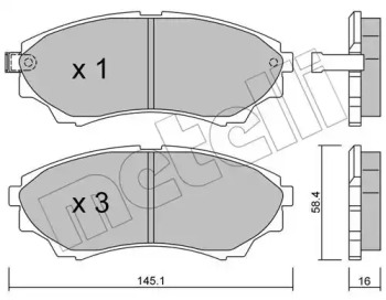 METELLI 22-0610-0