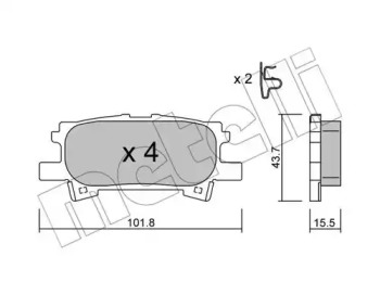 METELLI 22-0619-0