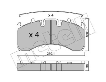 METELLI 22-0650-0