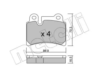 METELLI 22-0660-0