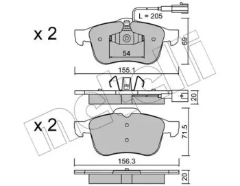 METELLI 22-0703-1