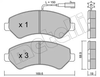 METELLI 22-0709-0