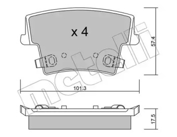 METELLI 22-0718-0