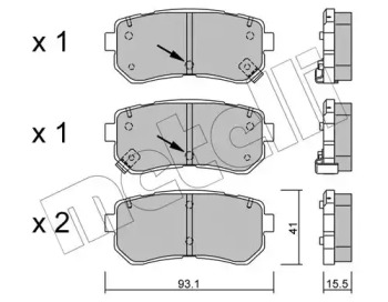 METELLI 22-0725-1