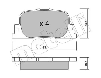 METELLI 22-0752-0