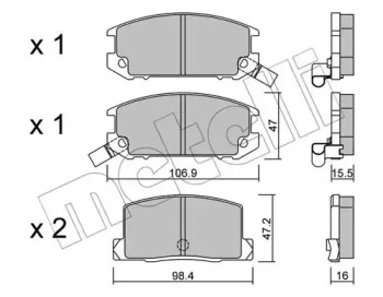 METELLI 22-0754-0