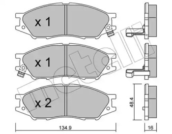 METELLI 22-0810-0