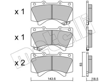 METELLI 22-0821-0