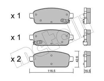 METELLI 22-0840-0