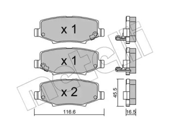 METELLI 22-0863-1