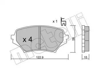 METELLI 22-0870-0