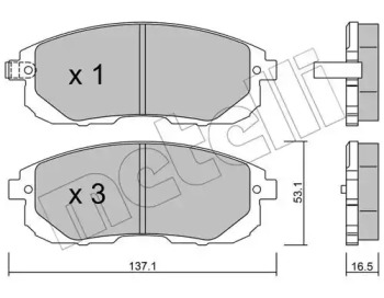 METELLI 22-0876-0