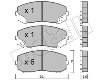 METELLI 22-0910-0