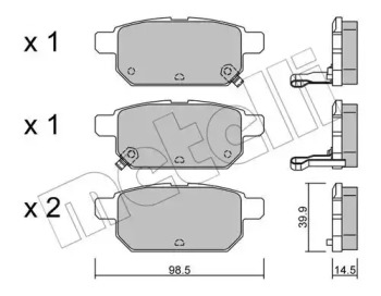 METELLI 22-0915-0