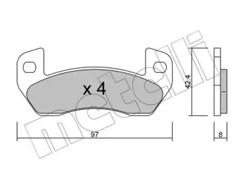 METELLI 22-0925-0