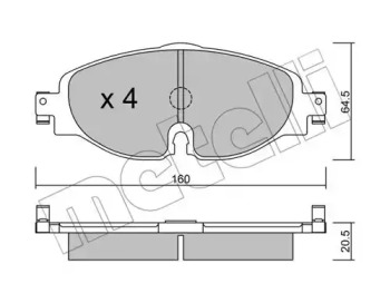 METELLI 22-0950-0