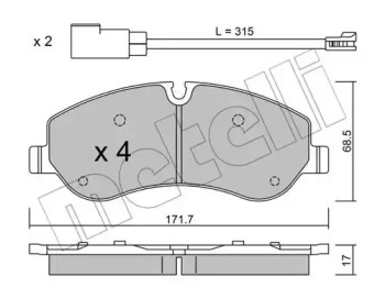 METELLI 22-0990-0