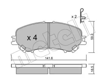 METELLI 22-1010-0