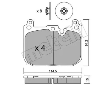 METELLI 22-1015-0