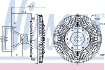 NISSENS 86107