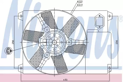 NISSENS 85020