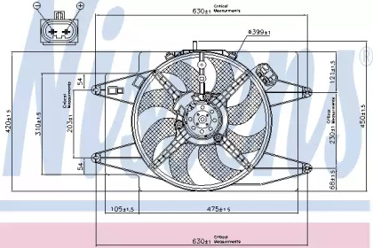 NISSENS 85105