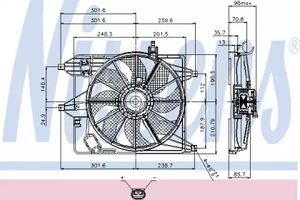 NISSENS 85252