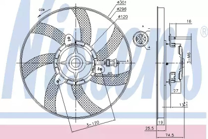 NISSENS 85800