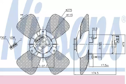 NISSENS 85801