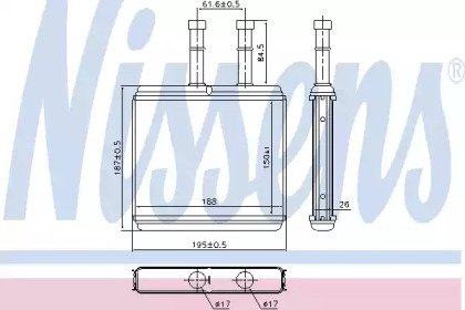 NISSENS 76504