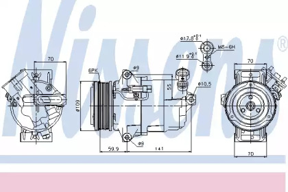 NISSENS 89041