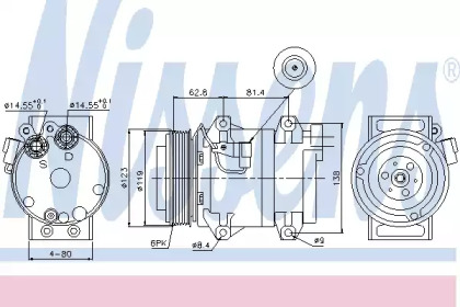 NISSENS 89070