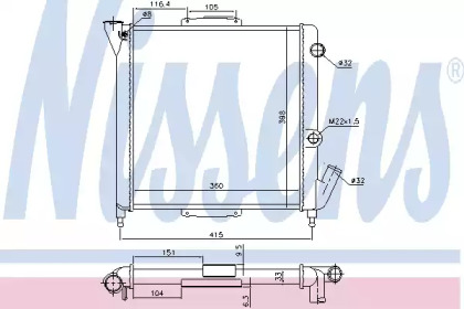 NISSENS 63867