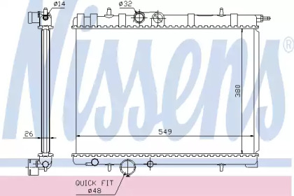 NISSENS 63697