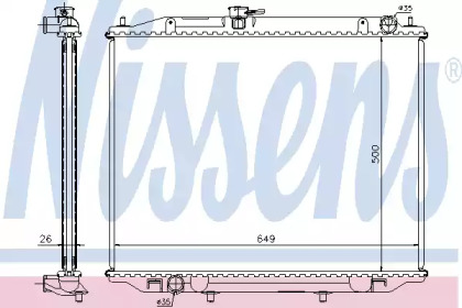 NISSENS 68708A