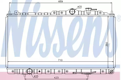 NISSENS 68180