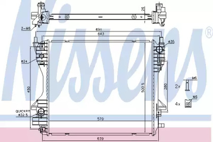 NISSENS 66706