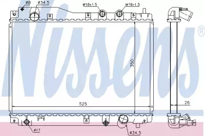 NISSENS 68109